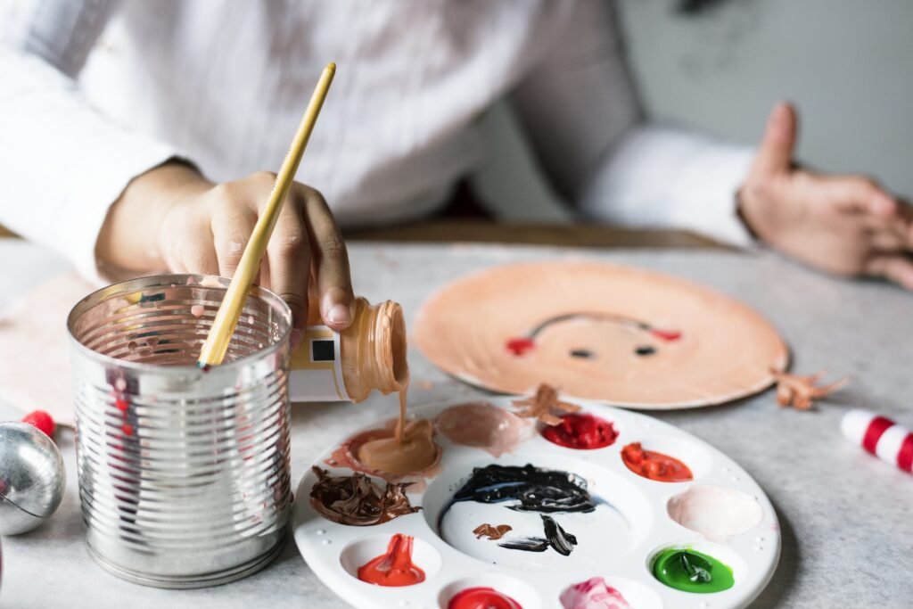Malworkshop: „Worüber sprechen die Farben“